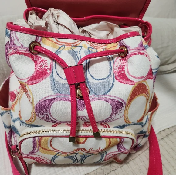 Coach backpack - Picture 3 of 3